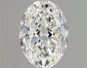 Picture of Natural Diamond 0.70 Carats, Oval with  Cut, F Color, VVS2 Clarity and Certified by GIA