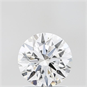 Lab Grown Diamond 1.29 Carats, Round with Excellent Cut, D Color, VVS2 Clarity and Certified by IGI