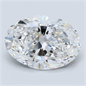 Diamante Natural 2.44 quilates, Ovalado , Color D, claridad VS1 y certificado GIA