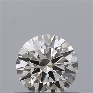 Picture of Natural Diamond 0.41 Carats, Round with Excellent Cut, E Color, SI1 Clarity and Certified by IGI