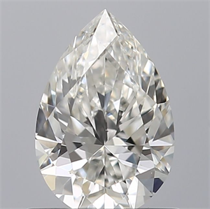 Foto Diamante Natural 0.70 quilates, De pera , Color G, claridad VS2 y certificado GIA de