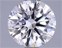 Lab Grown Diamond 1.18 Carats, Round with Ideal Cut, E Color, VVS2 Clarity and Certified by IGI