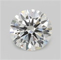 Lab Grown Diamond 3.41 Carats, Round with Ideal Cut, E Color, VVS2 Clarity and Certified by IGI