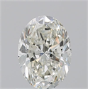 Diamante Natural 1.01 quilates, Ovalado , Color J, claridad SI2 y certificado GIA