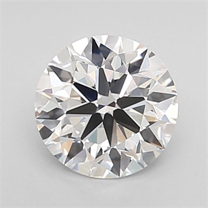 Picture of Lab Grown Diamond 1.04 Carats, Round with Ideal Cut, D Color, VVS2 Clarity and Certified by IGI