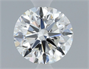 Natural Diamond 0.70 Carats, Round with Very Good Cut, F Color, VS1 Clarity and Certified by IGI