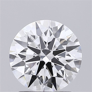 Picture of Lab Grown Diamond 1.57 Carats, Round with Ideal Cut, D Color, VS1 Clarity and Certified by IGI