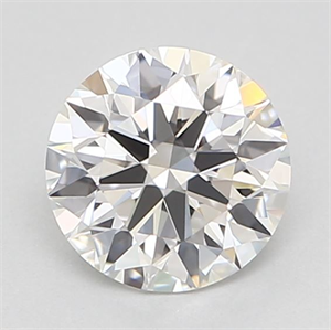 Foto Diamante Natural 0.44 quilates, Redondo , Color G, claridad IF y certificado GIA de