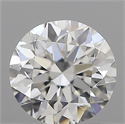 Natural Diamond 0.90 Carats, Round with Very Good Cut, D Color, VVS2 Clarity and Certified by GIA