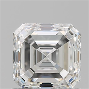 Picture of Natural Diamond 1.02 Carats, Asscher with  Cut, G Color, VVS1 Clarity and Certified by GIA