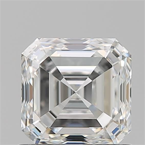 Picture of Natural Diamond 1.02 Carats, Asscher with  Cut, G Color, VVS1 Clarity and Certified by GIA