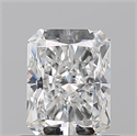 Natural Diamond 0.70 Carats, Radiant with  Cut, E Color, VS1 Clarity and Certified by GIA