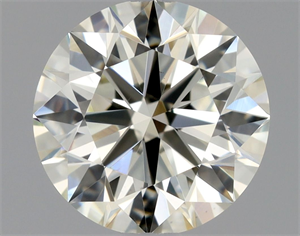 Picture of Natural Diamond 0.85 Carats, Round with Excellent Cut, L Color, VS2 Clarity and Certified by GIA