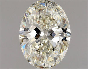 Picture of Natural Diamond 1.01 Carats, Oval with  Cut, K Color, SI2 Clarity and Certified by HRD