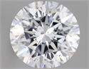 Del inventario de diamantes de laboratorio, 1.33 quilates, Redondo , Color F, claridad SI2 y certificado IGI