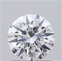 Lab Grown Diamond 0.89 Carats, Round with Ideal Cut, D Color, VS1 Clarity and Certified by IGI