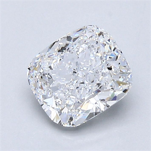 Picture of Natural Diamond 1.21 Carats, Cushion with  Cut, D Color, SI1 Clarity and Certified by GIA