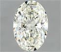Diamante Natural 0.55 quilates, Ovalado , Color I, claridad IF y certificado IGI