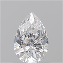 Diamante Natural 0.70 quilates, De pera , Color D, claridad VS2 y certificado GIA