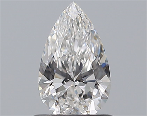 Picture of Natural Diamond 0.70 Carats, Pear with  Cut, F Color, VS1 Clarity and Certified by GIA