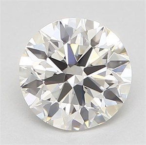 Picture of Natural Diamond 0.50 Carats, Round with Excellent Cut, I Color, VS1 Clarity and Certified by GIA