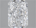 Diamante Natural 2.50 quilates, Radiante , Color D, claridad I1 y certificado GIA