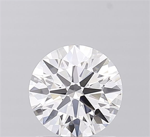 Picture of Lab Grown Diamond 1.08 Carats, Round with Ideal Cut, D Color, VVS1 Clarity and Certified by IGI