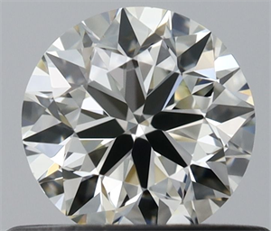 Picture of Natural Diamond 0.50 Carats, Round with Excellent Cut, J Color, VVS2 Clarity and Certified by IGI