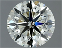 Natural Diamond 0.90 Carats, Round with Very Good Cut, M Color, VS1 Clarity and Certified by GIA