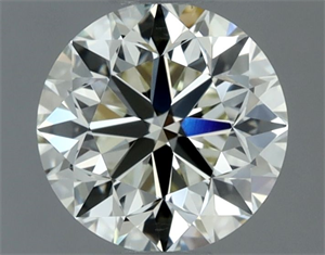 Picture of Natural Diamond 0.90 Carats, Round with Very Good Cut, M Color, VS1 Clarity and Certified by GIA