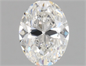 Diamante Natural 0.90 quilates, Ovalado , Color F, claridad VVS1 y certificado GIA
