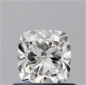 Natural Diamond 0.67 Carats, Cushion with  Cut, G Color, VVS2 Clarity and Certified by GIA