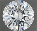 Diamante Natural 2.05 quilates, Redondo , Color H, claridad VVS1 y certificado GIA