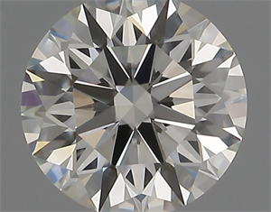 Foto Diamante Natural 0.65 quilates, Redondo , Color J, claridad VS1 y certificado GIA de