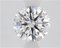 Lab Grown Diamond 1.06 Carats, Round with Ideal Cut, F Color, VS1 Clarity and Certified by IGI