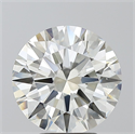 Diamante Natural 4.09 quilates, Redondo , Color J, claridad VS2 y certificado GIA