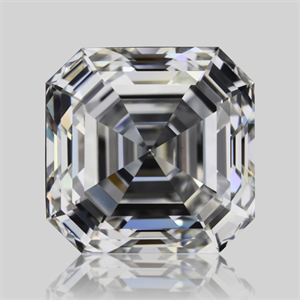 Foto Diamante Natural 1.05 quilates, Asscher , Color F, claridad VS1 y certificado GIA de