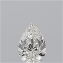 Diamante Natural 0.80 quilates, De pera , Color G, claridad SI1 y certificado GIA