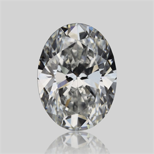 Picture of Natural Diamond 0.43 Carats, Oval with  Cut, F Color, VS2 Clarity and Certified by GIA