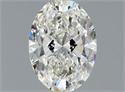 Natural Diamond 0.52 Carats, Oval with  Cut, G Color, VVS1 Clarity and Certified by GIA