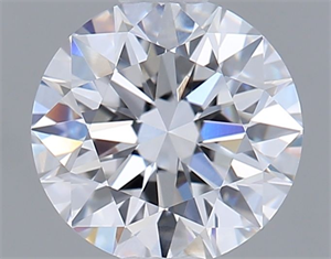Picture of Lab Grown Diamond 1.01 Carats, Round with Ideal Cut, D Color, VVS1 Clarity and Certified by IGI