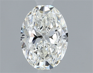 Picture of Natural Diamond 0.50 Carats, Oval with  Cut, G Color, VVS1 Clarity and Certified by GIA