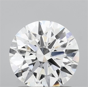 Picture of Lab Grown Diamond 1.07 Carats, Round with Ideal Cut, D Color, VVS2 Clarity and Certified by IGI