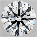 Diamante Natural 0.60 quilates, Redondo , Color E, claridad SI1 y certificado GIA
