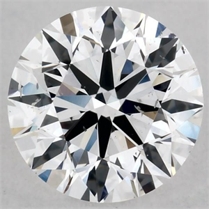 Foto Diamante Natural 0.60 quilates, Redondo , Color E, claridad SI1 y certificado GIA de