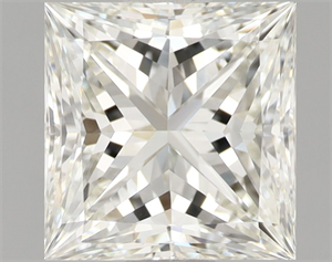 Picture of Natural Diamond 1.82 Carats, Princess with  Cut, I Color, VVS1 Clarity and Certified by IGI