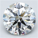 Diamante Natural 4.23 quilates, Redondo , Color G, claridad VS1 y certificado GIA