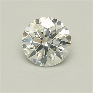 Picture of Natural Diamond 0.70 Carats, Round with Excellent Cut, I Color, SI1 Clarity and Certified by GIA