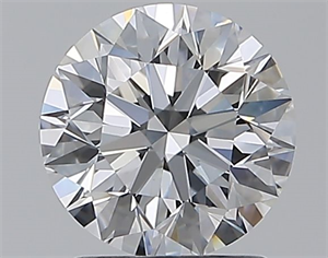 Picture of Natural Diamond 1.70 Carats, Round with Excellent Cut, D Color, VS1 Clarity and Certified by GIA