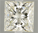 Natural Diamond 0.70 Carats, Princess with  Cut, L Color, VVS1 Clarity and Certified by GIA